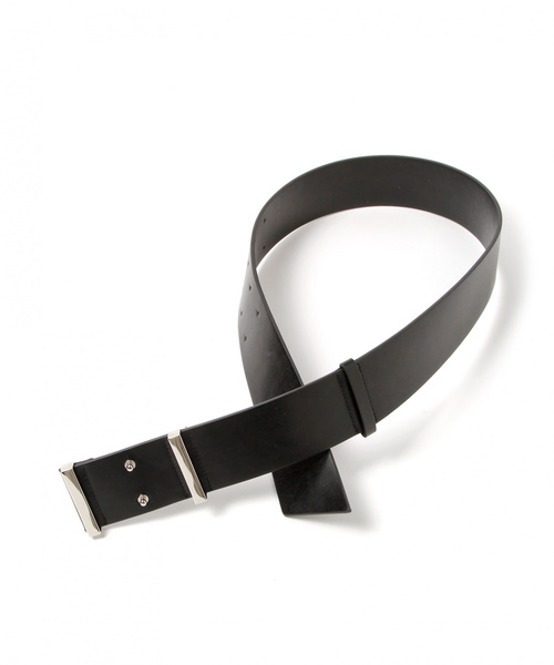 PAGEBOY（ページボーイ）の「ピンバックルBIGベルト（ベルト・レディース・ブラック/ダークブラウン・FREE）」の10枚目の写真