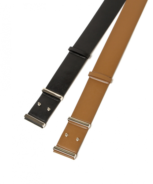 PAGEBOY（ページボーイ）の「ピンバックルBIGベルト（ベルト・レディース・ブラック/ダークブラウン・FREE）」の11枚目の写真