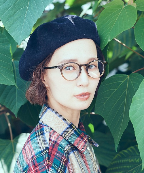 Zoff（ゾフ）の「柴田紗希モデル｜Zoff CLASSIC Girls Collection｜ボストン型めがね（メガネ・レディース・ブラック/ブラウン/グリーン・FREE）」の20枚目の写真