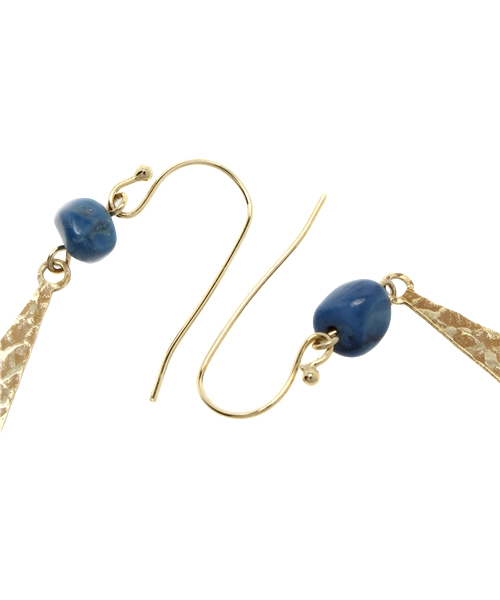 OUTLET（アウトレット）の「【ear PAPILLONNER】ナバホロングピアス（ピアス（両耳用）・レディース・ネイビー・FREE）」の2枚目の写真