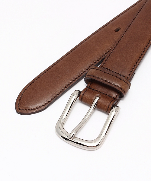 LEATHER PIN BUCKLE BELT ジョンローレンスサリバン JOHN LAWRENCE SULLIVAN - ジョンローレンスサリバン】Leather pin