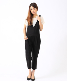 BEAMS LIGHTS Women's | BEAMS LIGHTS / Vネックオールインワン(つなぎ/オールインワン)