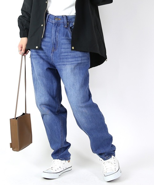 最安値 ETRETOKYO サルエルデニム ブルーM 新品タグ付 バナナデニム 最安値 ETRETOKYO サルエルデニム ブルーM 新品タグ付 バナナデニム