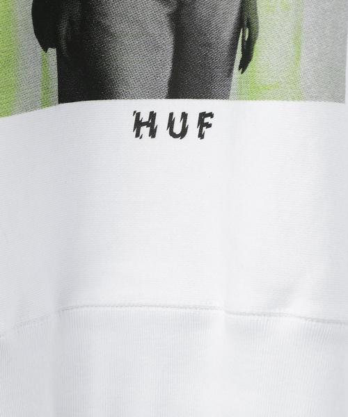 HUF(ハフ)の「▲HUF × UNITED ARROWS & SONS DOWNHILL-2 FLEECE CREW SWEAT(スウェット・メンズ・ブラック/ホワイト/オリーブ・LARGE/MEDIUM/SMALL/X-LARGE)」の11枚目の写真