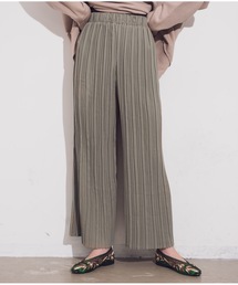 Aunt Marie's | AUNT MARIE'S プリーツロングワイドパンツ(その他パンツ)