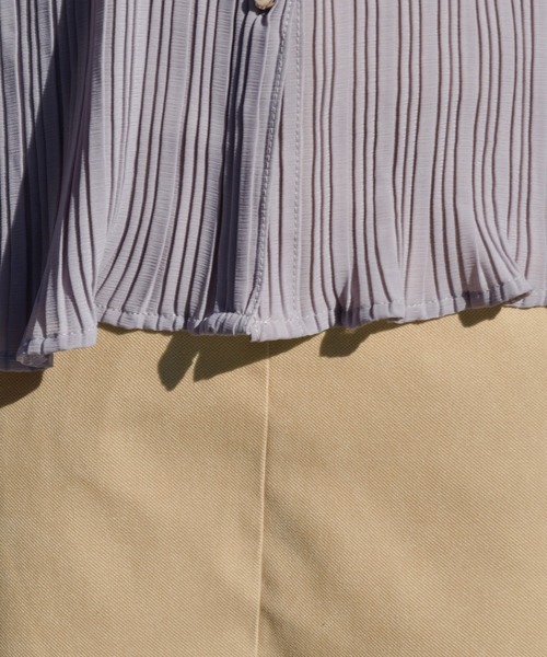 PairPair（ペアペア）の「キャンディスリーブプリーツブラウス（シャツ/ブラウス・レディース・その他/モカ/ライトベージュ・FREE）」の16枚目の写真