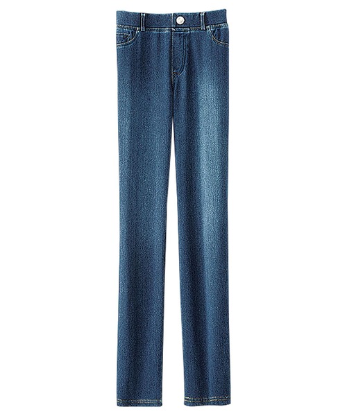 BELLUNA PLUS(ベルーナ)の「美ストレッチ素材レギンスパンツ股下68cm(その他パンツ・レディース・ブラック/インディゴブルー/アイボリー/モカ/ミント/チャコール/ライトベージュ/レッド/カーキ/モスグリーン/マスタード/パープル系その他/キャメル/オフホワイト/ライトイエロー/イエロー/ワイン/ケミカルウォッシュ/ブラウン系その他/イエロー系その他/グレー系その他/グリーン系その他/グリーン/レモンイエロー/ライトブルー/オリーブ・SMALL/LARGE/X-LARGE/MEDIUM)」の16枚目の写真