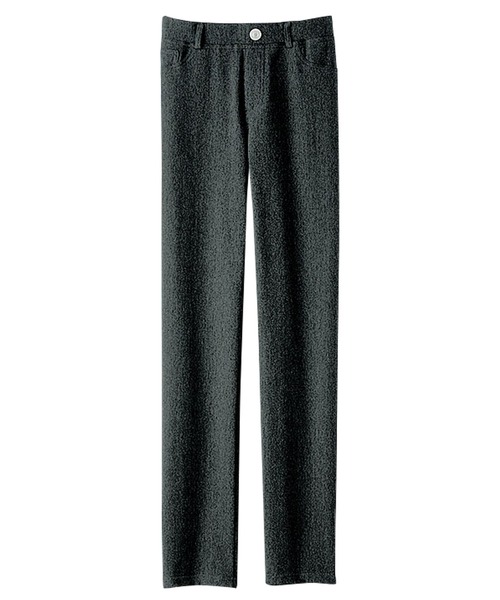 BELLUNA PLUS(ベルーナ)の「美ストレッチ素材レギンスパンツ股下68cm(その他パンツ・レディース・ブラック/インディゴブルー/アイボリー/モカ/ミント/チャコール/ライトベージュ/レッド/カーキ/モスグリーン/マスタード/パープル系その他/キャメル/オフホワイト/ライトイエロー/イエロー/ワイン/ケミカルウォッシュ/ブラウン系その他/イエロー系その他/グレー系その他/グリーン系その他/グリーン/レモンイエロー/ライトブルー/オリーブ・SMALL/LARGE/X-LARGE/MEDIUM)」の6枚目の写真
