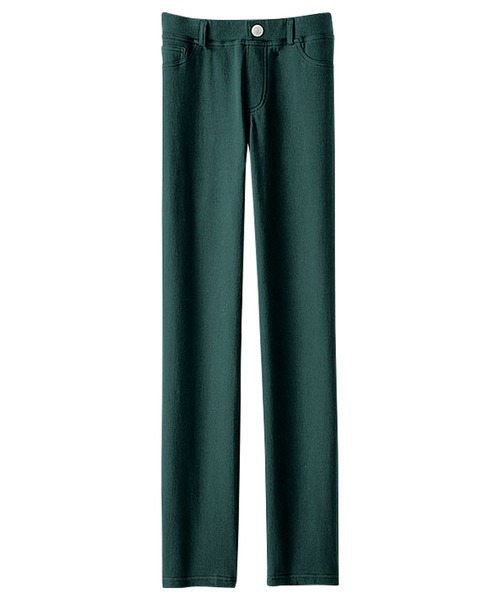 BELLUNA PLUS(ベルーナ)の「美ストレッチ素材レギンスパンツ股下68cm(その他パンツ・レディース・ブラック/インディゴブルー/アイボリー/モカ/ミント/チャコール/ライトベージュ/レッド/カーキ/モスグリーン/マスタード/パープル系その他/キャメル/オフホワイト/ライトイエロー/イエロー/ワイン/ケミカルウォッシュ/ブラウン系その他/イエロー系その他/グレー系その他/グリーン系その他/グリーン/レモンイエロー/ライトブルー/オリーブ・SMALL/LARGE/X-LARGE/MEDIUM)」の12枚目の写真