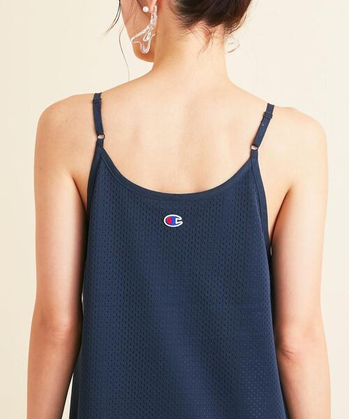 Champion(チャンピオン)の「【別注】<Champion(チャンピオン)>∴メッシュロングワンピース(ワンピース・レディース・パープル/ネイビー/ブラック・MEDIUM)」の8枚目の写真