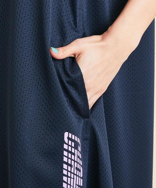 Champion(チャンピオン)の「【別注】<Champion(チャンピオン)>∴メッシュロングワンピース(ワンピース・レディース・パープル/ネイビー/ブラック・MEDIUM)」の5枚目の写真