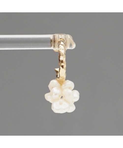 flower（フラワー）の「ペルルノワピアス（ピアス（片耳用）・レディース・ゴールド・FREE）」の7枚目の写真