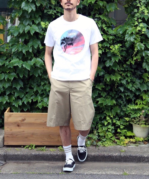 Levi's(リーバイス)の「【LEVI'S/リーバイス】ブランドロゴ バックプリント ユニセックスデザイン 半袖プリントTシャツ カットソー(Tシャツ/カットソー・メンズ・その他1/その他2/ホワイト系その他/ホワイト・SMALL/MEDIUM/LARGE)」の13枚目の写真
