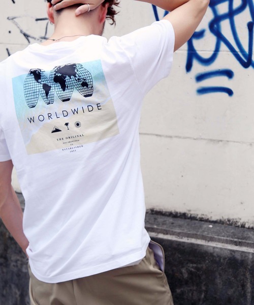 Levi's(リーバイス)の「【LEVI'S/リーバイス】ブランドロゴ バックプリント ユニセックスデザイン 半袖プリントTシャツ カットソー(Tシャツ/カットソー・メンズ・その他1/その他2/ホワイト系その他/ホワイト・SMALL/MEDIUM/LARGE)」の18枚目の写真