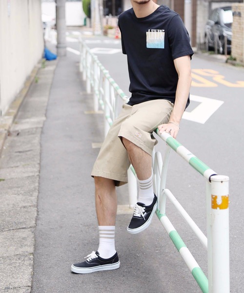Levi's(リーバイス)の「【LEVI'S/リーバイス】ブランドロゴ バックプリント ユニセックスデザイン 半袖プリントTシャツ カットソー(Tシャツ/カットソー・メンズ・その他1/その他2/ホワイト系その他/ホワイト・SMALL/MEDIUM/LARGE)」の16枚目の写真