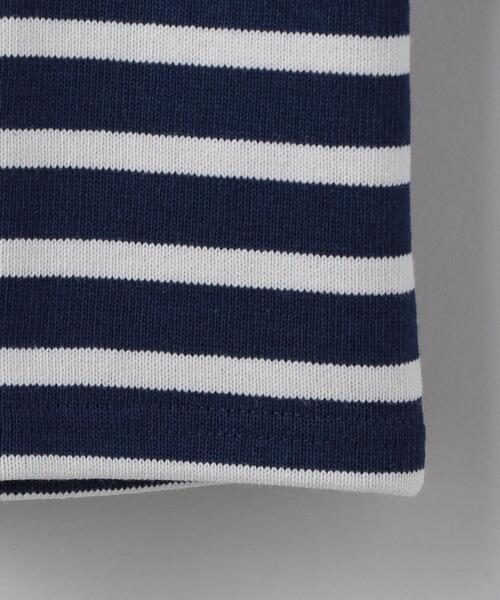 SAINT JAMES（セントジェームス）の「＜SAINT JAMES＞OUESSANT BORDER PULLOVER/カットソー（Tシャツ/カットソー・レディース・ネイビー/ブラック/ケリー/ピンク・03/01/06）」の9枚目の写真