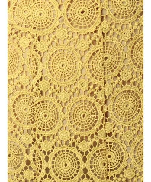 Ungrid(アングリッド)の「マーメイドレースマキシスカート(スカート・レディース・イエロー/アイボリー/ブラック・FREE)」の16枚目の写真