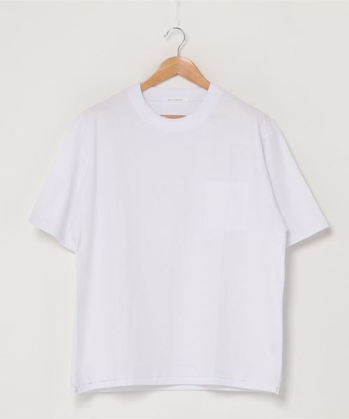 WEGO（ウィゴー）の「WEGO/レイヤードポケットTシャツ（Tシャツ/カットソー・メンズ・ホワイト/ベージュ/ネイビー・SMALL/MEDIUM/LARGE）」の9枚目の写真