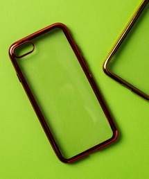 WEGO/メタリックフレームiPhone7/8ケース