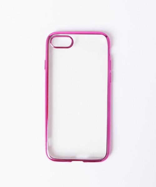 WEGO（ウィゴー）の「WEGO/メタリックフレームiPhone7/8ケース（スマホケース/カバー・レディース・レッド/ピンク/シルバー/ゴールド・FREE）」の5枚目の写真