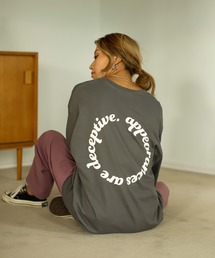 Auntie Rosa Holiday | 【Holiday】サークルロゴプリントロンティー(Tシャツ/カットソー)