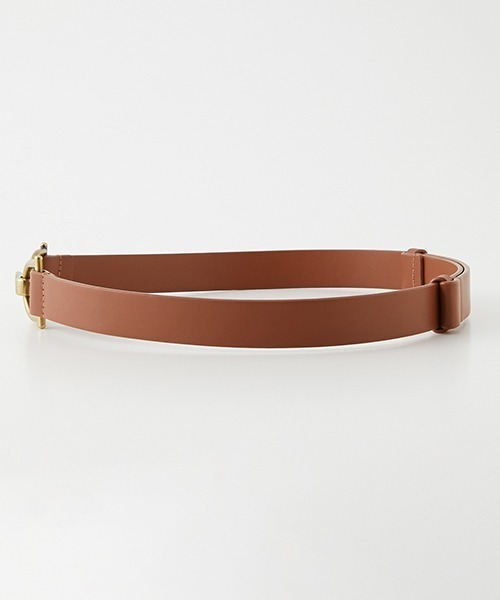 AZUL by moussy（アズールバイマウジー）の「METAL HOOK BELT/メタルフックベルト（ベルト・レディース・ブラック/キャメル・FREE）」の8枚目の写真