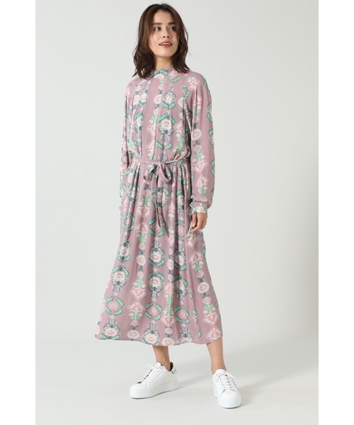 ローズバッド] HLAADAforROSEBUD/COTTON VOILE TUNIC SHIRTS DRESS