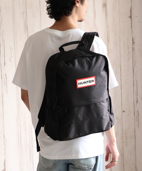 HUNTER（ハンター）の「【HUNTER/ハンター】ORIGINAL NYLON BACKPACK(オリジナルナイロンバッグパック)（バックパック/リュック・レディース・ブラック/ネイビー/ダークオリーブ・FREE）」の20枚目の写真