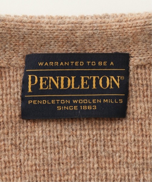 【ジャーナルスタンダード ペンドルトン別注】 LAMBS WOOL カーディガン PENDLETON（ペンドルトン）の「【PENDLETON×JS/ペンドルトン別注