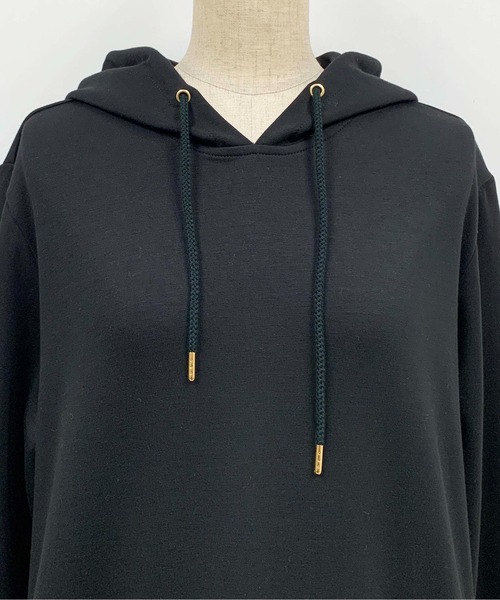 PICCIN(ピッチン)の「チェック切替ティアードパーカーワンピース(ワンピース・レディース・ブラック/オフホワイト・M)」の17枚目の写真