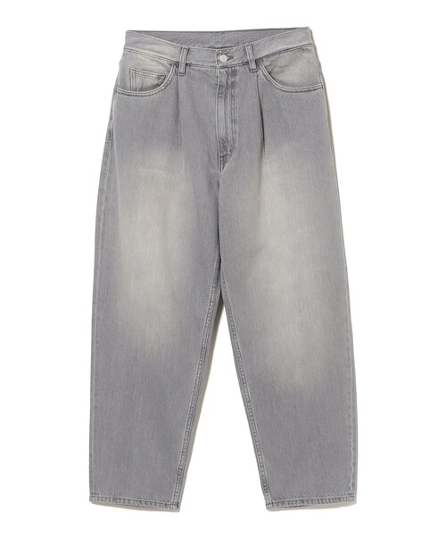 BEAMS（ビームス）の「ワイド テーパード デニム（デニムパンツ・メンズ・インディゴブルー/その他/ホワイト/ライトブルー/ブルー系その他/ブラック/グレー・SMALL/MEDIUM/LARGE/X-LARGE）」の4枚目の写真