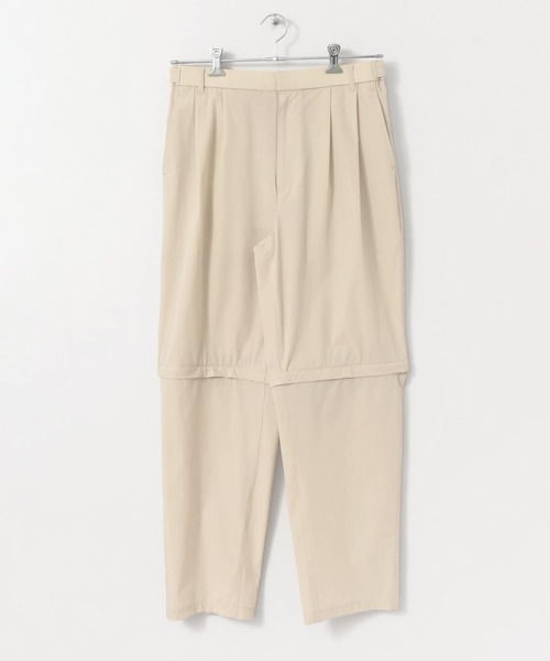 Uiscel(ユイセル)の「Uiscel ドライ2WAYテーパードパンツ(その他パンツ・メンズ・ブラック/ベージュ・MEDIUM/LARGE)」の22枚目の写真