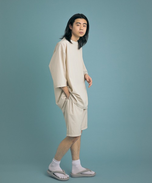 Uiscel(ユイセル)の「Uiscel ドライ2WAYテーパードパンツ(その他パンツ・メンズ・ブラック/ベージュ・MEDIUM/LARGE)」の18枚目の写真