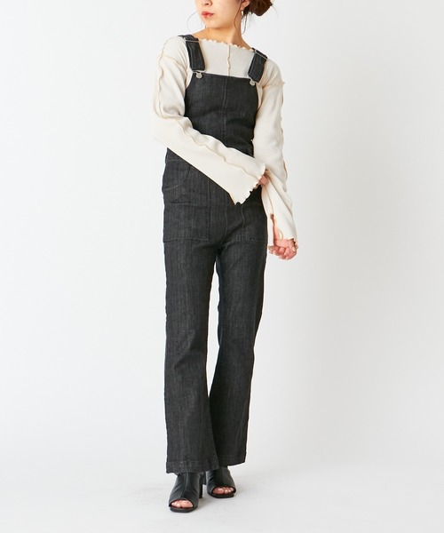 Chico(チコ)の「配色メローフレアT(Tシャツ/カットソー・レディース・ミント/ライトベージュ/アイボリー/ブラック・FREE)」の18枚目の写真