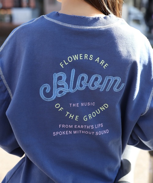 one after another NICE CLAUP（ワンアフターアナザーナイスクラップ）の「ロゴカレッジスウェット（Tシャツ/カットソー・レディース・グレー/オフホワイト/ブルー/ホワイト系その他・FREE）」の9枚目の写真