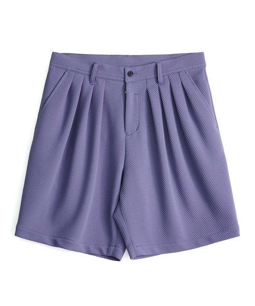 SHAREEF（シャリーフ）の「RIDGE TWILL SHORT PANTS（その他パンツ・メンズ・ホワイト/ブラック/ラベンダー/ブラウン・3/2/1）」の4枚目の写真
