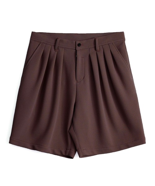 SHAREEF（シャリーフ）の「RIDGE TWILL SHORT PANTS（その他パンツ・メンズ・ホワイト/ブラック/ラベンダー/ブラウン・3/2/1）」の3枚目の写真