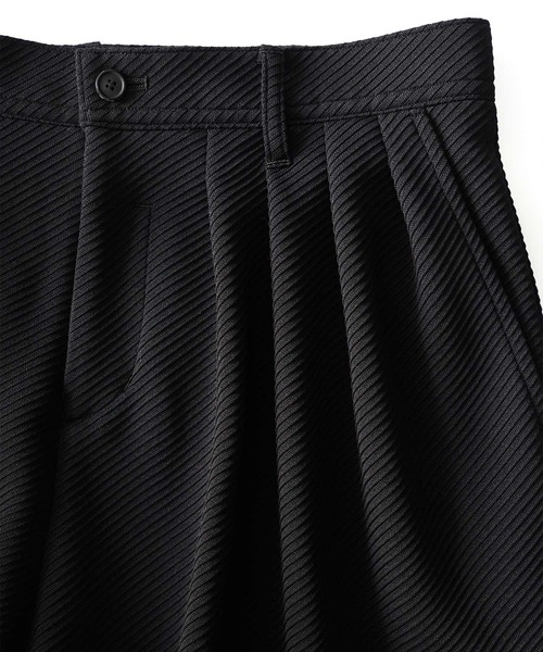 SHAREEF（シャリーフ）の「RIDGE TWILL SHORT PANTS（その他パンツ・メンズ・ホワイト/ブラック/ラベンダー/ブラウン・3/2/1）」の7枚目の写真