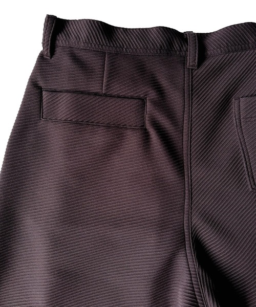 SHAREEF（シャリーフ）の「RIDGE TWILL SHORT PANTS（その他パンツ・メンズ・ホワイト/ブラック/ラベンダー/ブラウン・3/2/1）」の15枚目の写真