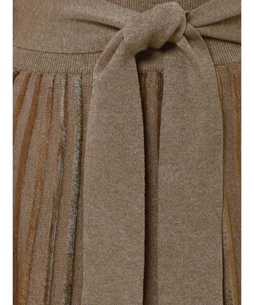 LAGUNAMOON（ラグナムーン）の「シアーレインボーニットスカート（スカート・レディース・パープル/ブラウン/ベージュ・FREE）」の17枚目の写真