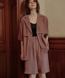 select MOCA | ジョーゼットテーラードセットアップ(セットアップ)