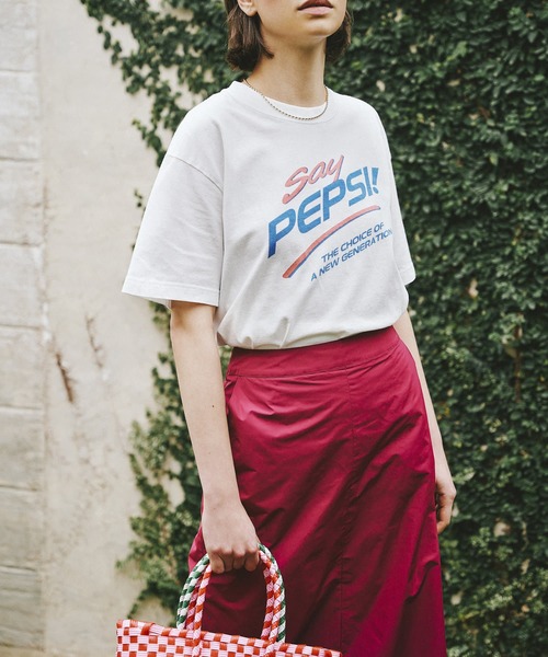 RIVE DROITE（リヴドロワ）の「メモリータフタマキシスカート（スカート・レディース・サックスブルー/ピンク・38/36）」の10枚目の写真