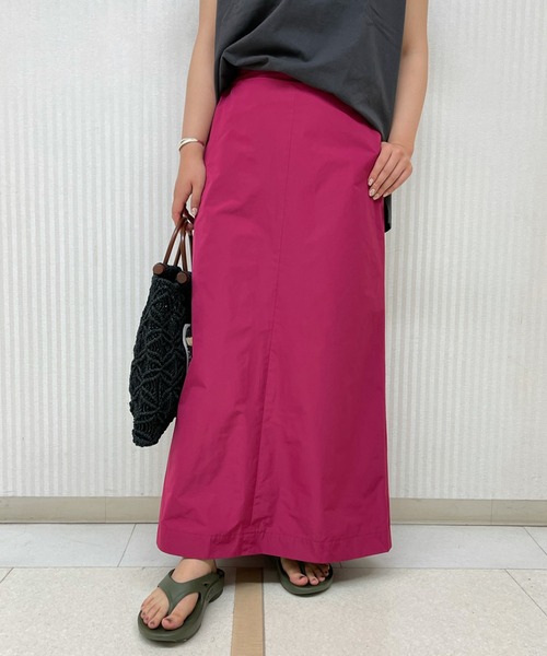 RIVE DROITE（リヴドロワ）の「メモリータフタマキシスカート（スカート・レディース・サックスブルー/ピンク・38/36）」の13枚目の写真