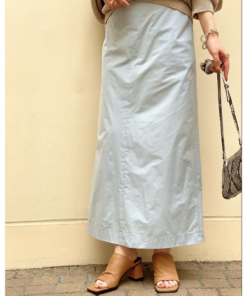 RIVE DROITE（リヴドロワ）の「メモリータフタマキシスカート（スカート・レディース・サックスブルー/ピンク・38/36）」の17枚目の写真