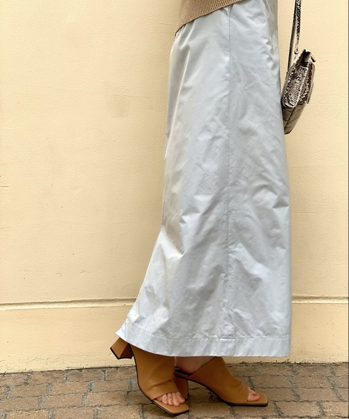 RIVE DROITE（リヴドロワ）の「メモリータフタマキシスカート（スカート・レディース・サックスブルー/ピンク・38/36）」の18枚目の写真