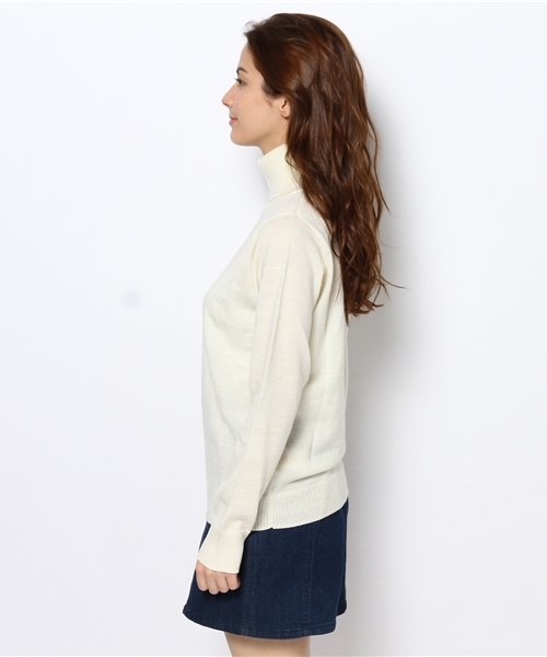 CIAOPANIC（チャオパニック）の「【Ciaopanic】ウォッシャブルタートル（ニット/セーター・レディース・ブラック/レッド/マスタード/アイボリー・FREE）」の6枚目の写真