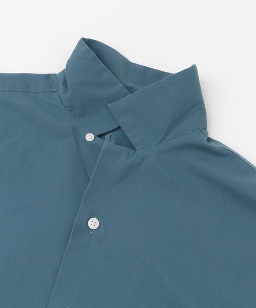 URBAN RESEARCH DOORS（アーバンリサーチドアーズ）の「イージーケアオープンカラーシャツ（シャツ/ブラウス・メンズ・オレンジ/グリーン系その他/ホワイト/ブルー系その他/チャコールグレー・40/38）」の12枚目の写真