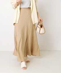 Simplicite | リネンレーヨンマーメイドフレアースカート◆(スカート)