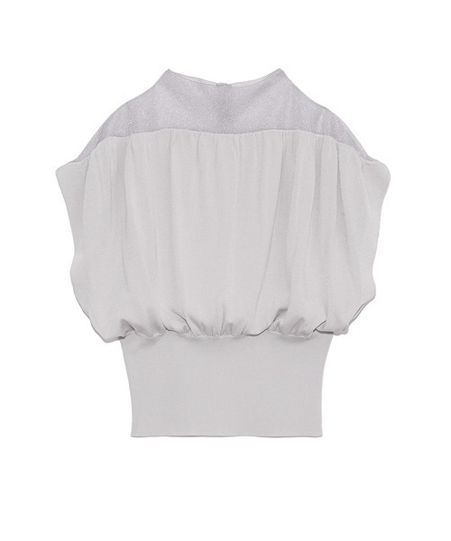 CELFORD（セルフォード）の「シアーコンビニットプルオーバー（ニット/セーター・レディース・ホワイト/ライトグレー/ブラック・FREE）」の17枚目の写真