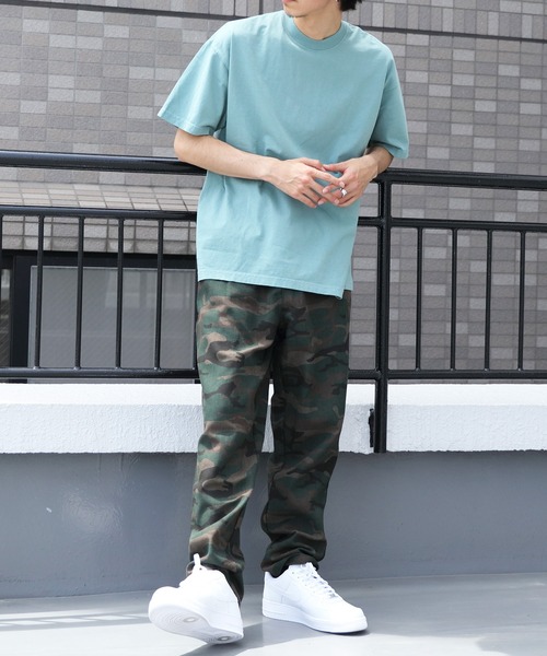 LOS ANGELES APPAREL（ロサンゼルスアパレル）の「LOS ANGELS APPAREL 6.5oz半袖Ｔシャツ（Tシャツ/カットソー・メンズ・ブラック/グレー系1/オフホワイト/ホワイト/グリーン系その他/ネイビー/ブラック系その他/ブルー系その他/フューシャピンク/オレンジ/ゴールド/パープル/レッド/ライトピンク・X-LARGE/MEDIUM/LARGE）」の19枚目の写真